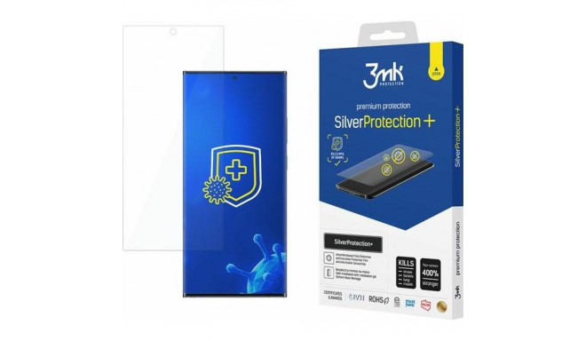 3MK Silver Protect+ Sam S908 S22 Ultra märgpaigaldatav antimikroobne kile