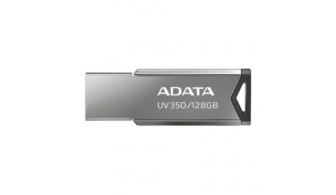 ADATA UV350 USB mälupulk 128 GB USB Type-A 3.2 Gen 1 (3.1 Gen 1) hõbedane