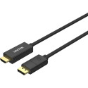 Unitek DisplayPort - HDMI Cable 1.8m Black (V1608A)