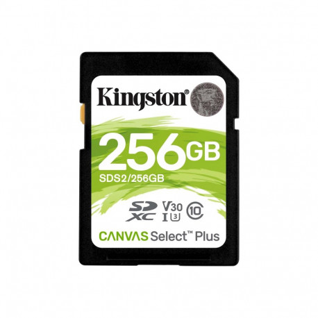 KINGSTON 256GB SDXC Canvas Select Plus