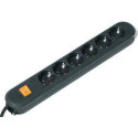 Bachmann power strip 6 sockets 3 m black (381.151K)