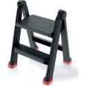 Kistenberg Titan Single-sided free-standing ladder, plastic, 2 steps (KUL4560)