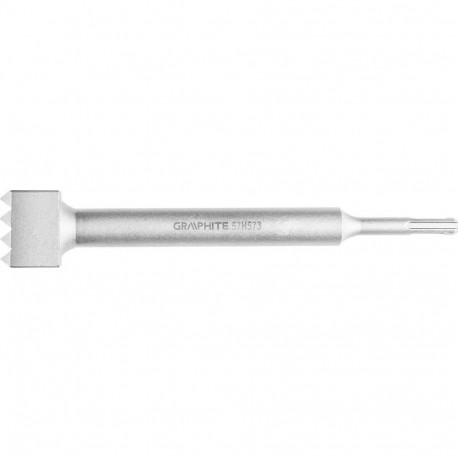 Graphite bush hammer SDS Plus 40 x 40 mm, 16 hambaga 57H573