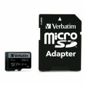 Verbatim 128GB microSD kaart + Pro U3 adapter must/must 47044
