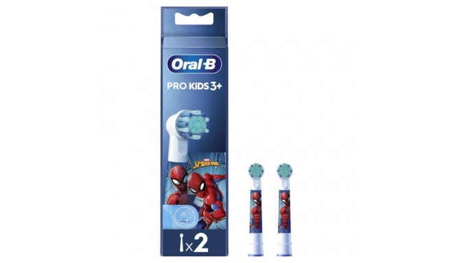 Oral-B otsik laste hambaharjale EB-10 Stages Power EB10-2 SPIDERMAN "PRO" 2 tk.