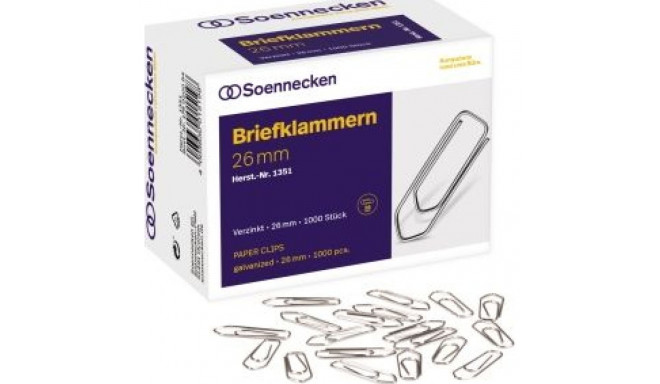 Soennecken Soennecken Briefklammer 1351 26mm