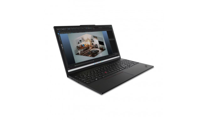 Lenovo ThinkPad P16s must 16-tolline OLED WQUXGA 3840 x 2400 pikslit peegeldusvastane Intel Core U7 