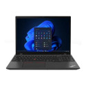 Lenovo ThinkPad T16 | Tormimust | 16 " | IPS | WUXGA | 1920 x 1200 pikslit | Pimestamisvastane | AMD