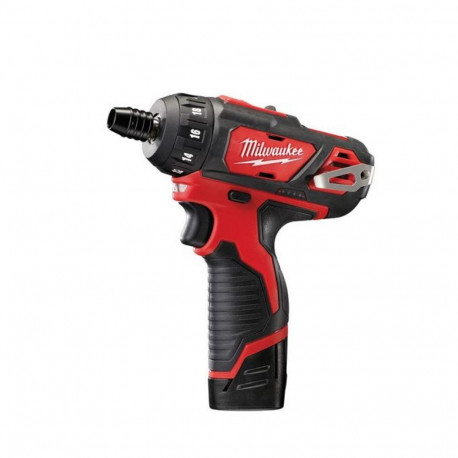 MILWAUKEE.Screwdriver M12BD-202C 30Nm 1/4" 2x2.0Ah
