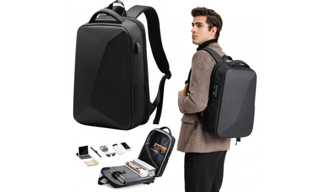 Mozos PM37 varguskindel sülearvutikott USB 20-32L TSA