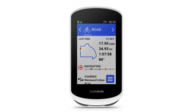 Garmin Edge Explore 2 7.62 cm (3-tolline) Juhtmevaba jalgrattakompuuter Must-Valge