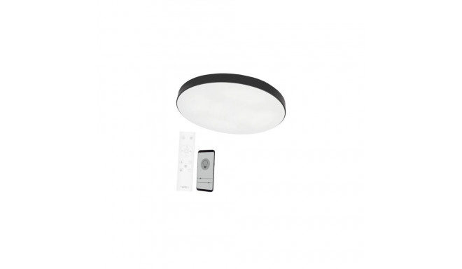 CEILING LAMP BOSTON2X60W D80RC LED BLACK