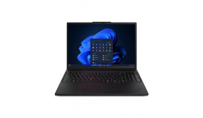 Lenovo ThinkPad P16s | Black | 16 " | IPS | WUXGA | 1920 x 1200 pixels | Anti-glare | Intel Core U7 