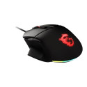 MSI CLUTCH GM20 ELITE Mänguri USB RGB Reguleeritav kuni 6400 DPI Lauaarvuti Sülearvuti Mänguklassi O