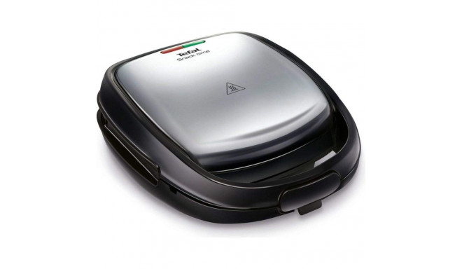 TEFAL Võileivagrill | SW342D38 | 700 W | Plaatide arv 3 | Must/Roostevaba Teras