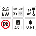 YT.GENERATION GENERAATOR 2.7KW AVR