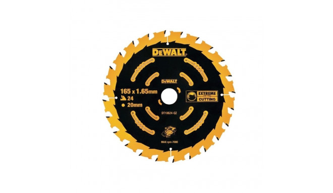 Dewalt Circular saw for wood 165x20mm 24 teeth - DT10300