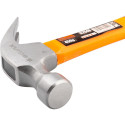 Hammer with glass fiber handle 450 g.