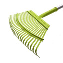 Fan metal rake