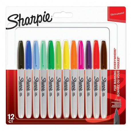 Markerikomplekt "Sharpie" 12 tk.