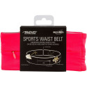 Sports Belt AVENTO 21PR M Fluorescent pink/Black/Silver