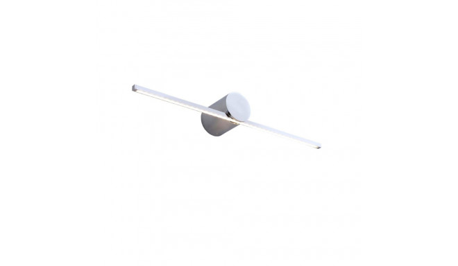 WALL LED LIGHT MODERN SLIM M IP44 CHROME