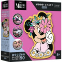 TREFL DISNEY puidust pusle Minnie 50 tk