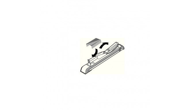 5560 Leitz Stapler, black / gray, long handle up to 40 sheets, staples 24/6, 26/6, 24/8 1102-116