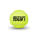 Tennis balls DUNLOP TOUR BRILLIANCE UpperMid 4-tube ITF