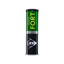 Tennis balls DUNLOP FORT ALL COURT TS Premium 4-tin ITF