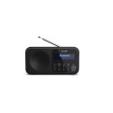 Sharp DR-P420(BK) Tokyo kaasaskantav digiraadio, FM/DAB/DAB+, Bluetooth 5.0, USB või patareitöö, Mus