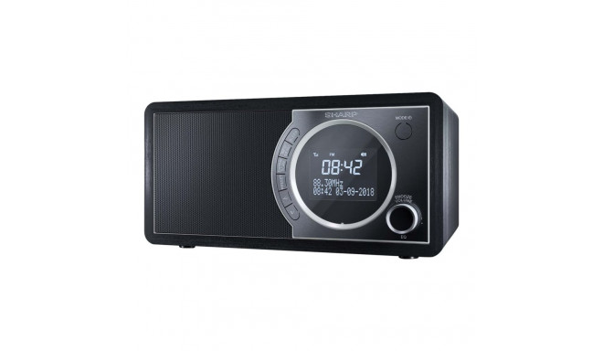 Sharp DR-450(BK) digitaalne raadio, FM/DAB/DAB+, Bluetooth 4.2, äratusfunktsioon, kesköömust