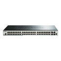 D-Link | Virnastatav nutikas hallatav lüliti 10G ülaliinidega | DGS-1510-52X/E | Hallatav L2 | Riiul