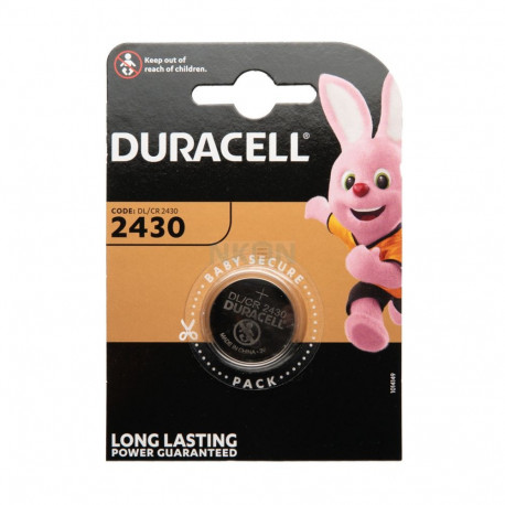 Duracell DL2430 BL1 CR2430 liitium 1 tk