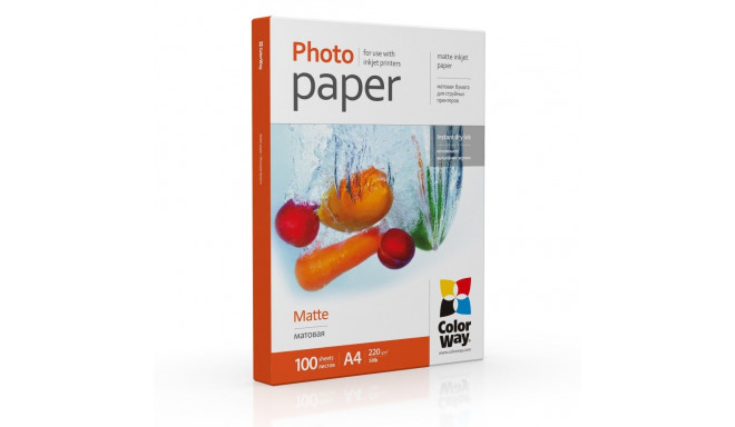 Photo Paper | PM220100A4 | White | 220 g/m² | A4 | Matte