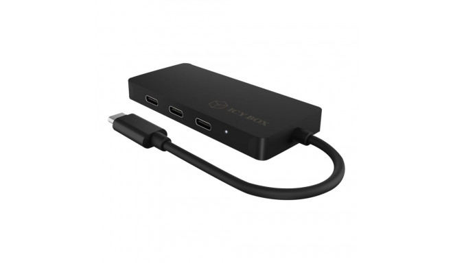 Raidsonic | 4-port hub with USB Type-C interface and PD port | IB-HUB1429-CPD