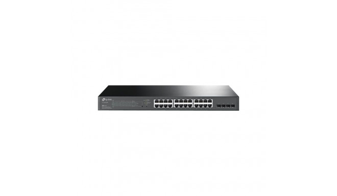 TP-LINK | JetStream 28-pordiline Gigabit Smart Switch | TL-SG2428P | Veebihallatav | Riiulipaigaldat