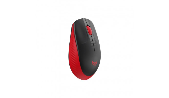 Logitech | Full size Mouse | M190 | Wireless | USB | Red