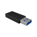 Raidsonic | ICY BOX Adapter USB 3.1 (Gen 2) jaoks, Type-A pistik Type-C pesasse | IB-CB015