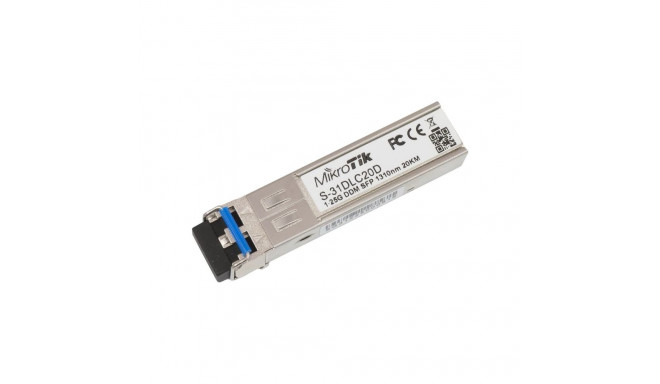 MikroTik | S-85DLC05D | SFP | Multi-Mode Fiber | Dual LC | 10/100/1000 Mbit/s | Wavelength 850 nm | 