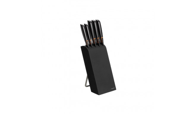Edge knife set: 5 knives + stand