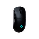 Logitech G PRO Wireless Gaming Mouse, RF Wireless, 25600 DPI, Black