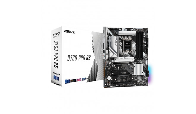 ASROCK Intel B760 Express LGA1700 ATX emaplaat DDR5 mälu 4 pesa 1x PCI-Express 3.0 x1 1x PCI-Express