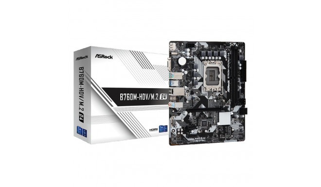 ASRock B760M-HDV/M.2 D4 motherboard