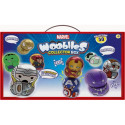 Tm Toys Marvel Wooblies figuur - kollektsionääri karp + 4 figuuri (WBM006)