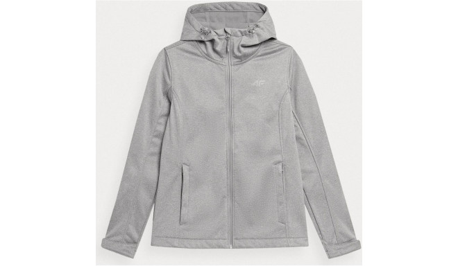 4f Softshell jakk jahe helehall melange XS TSOFF055