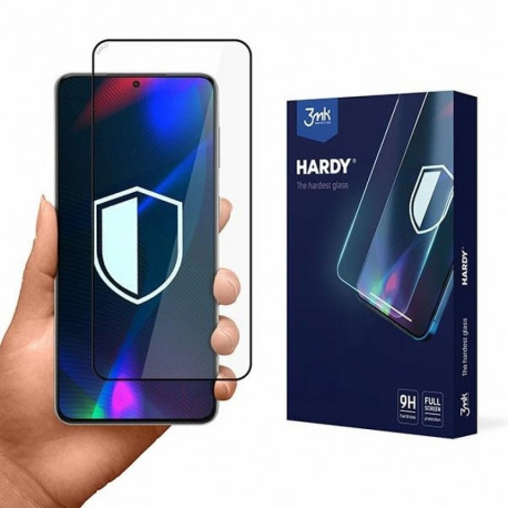 3MK Hardy Sam S22+ 5G Chemically Hardened Glass Black