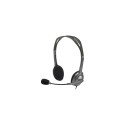 Logitech H111 Stereo juhtmega peakomplekt, 3,5 mm pistik, must