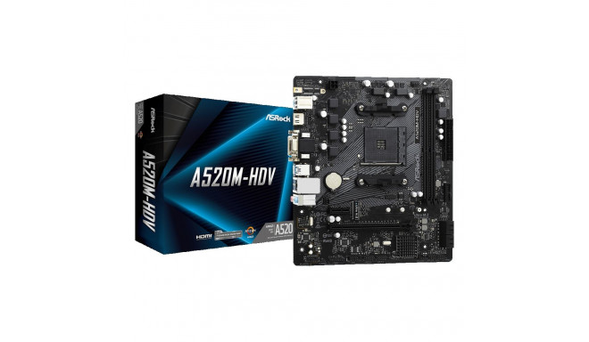 ASRock A520M-HDV motherboard