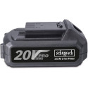 Scheppach Li-ion battery 20V for Schepach BA2.0-20ProS 2Ah 20V